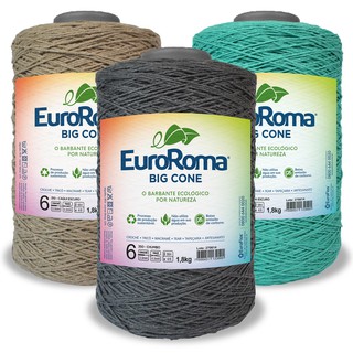 Barbante EuroRoma 6 1,8kg Colorido