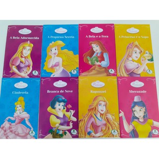 Kit 8 Livros Infantis Princesas - VCD Atividades