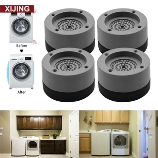 4x Almofadas Anti-Vibração Anti-Derrapante Para Máquina De Lavar Roupa Com Pés