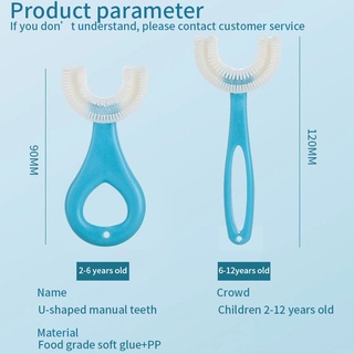 360 Graus Escova De Dente Infantil Bebês De 2 A 12 Anos (8)