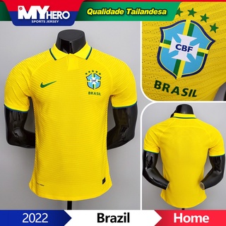 Camisa Brazil 2022/23 Home Brasil Jersey de futebol [ Versão do jogador ]