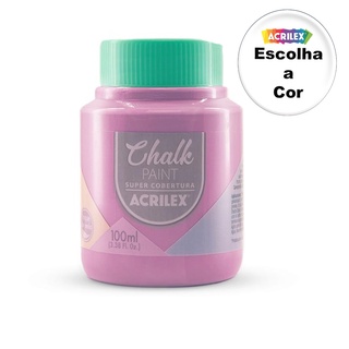Tinta Artesanato Chalk Paint 100ml - Escolha a Cor - Acrilex
