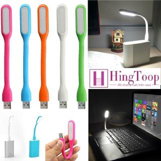Mini Luminária Flexível USB de LED para Acampamento/Mesa/Leitura com Reservatório de Energia para Laptop（Cor aleatória） (1)