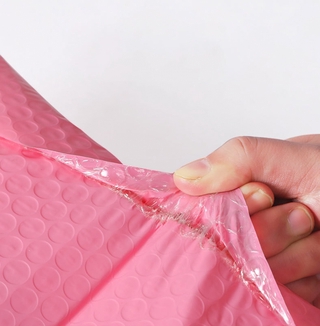 10 Pçs / Lote Rosa Saco Bolha Saco De Correio Saco De Plástico Acolchoado Envelope Envio Embalagem (5)