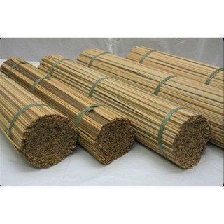 Vareta de Bambu 50cm Pipa Raia com 250 Unidades