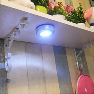 Olamax Lampada Adesiva de Emergencia com 3 LEDs Luzes Pequena para Corredor/Armário/Closet/Parede/guarda-roupa