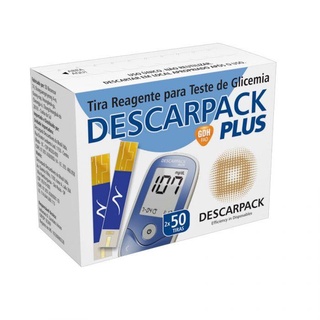 Tiras Reagentes Descarpack Plus Caixa Caixa C/100