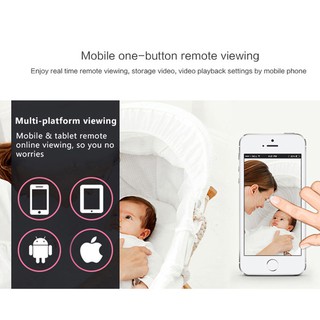 [Chitengye] 1080 P Mini Câmera Wi-Fi Câmera De Vigilância Sem Fio Monitor Do Bebê V380 Pro (6)