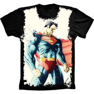 Camiseta Superman Liga Da Justiça Dc Super Heróis Nerd Geek