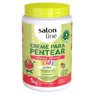 Creme Para Pentear Salon line Kids Cachinhos Definidos 1kg