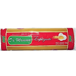 Macarrão Espaguete 8 Adria Pacote 500g validade conferida