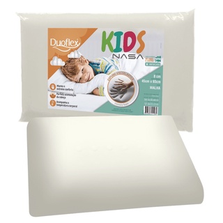 Travesseiro Infantil Kids NASA - Capa 100% Algodão - 45x65cm - Duoflex