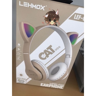 Fone Gatinho Gato Cat Orelha Sem Fio Com Led Headphone Bluetooth (7)