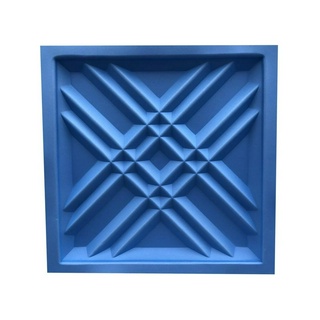Forma Gesso Plástico e Borracha Placa 3D - Xis (3)