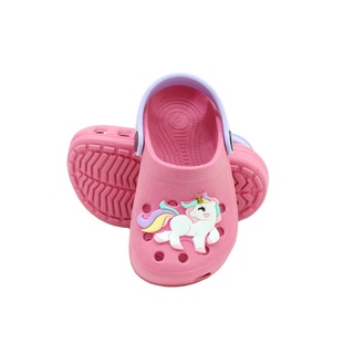 Sandálias infantil feminina babuche confortavel croc leve antiderrapante escolar