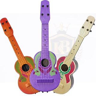 Violão Violinha Infantil Plastico 4 Cordas Colorida Musical Top violãozinho de Brinquedo