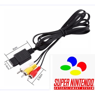 Cabo Av Super Nintendo Snes Nintendo 64 N64 E Game Cube