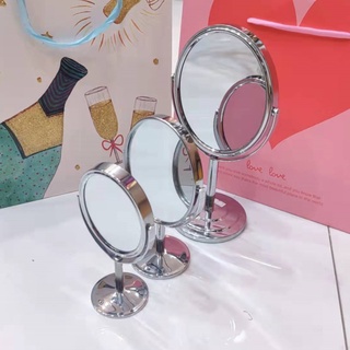 Espelho de mesa mão redondo dupla face, almentar, com 6 tamanhos (2)