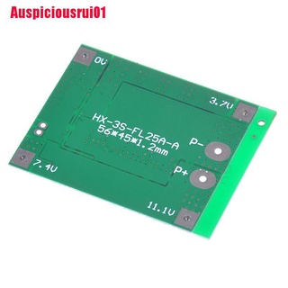 Auspiciousrui01 : Placa De Proteção De PCB 3S 25A Com Bateria De Lítio De Íon BMS Para 18650 (4)