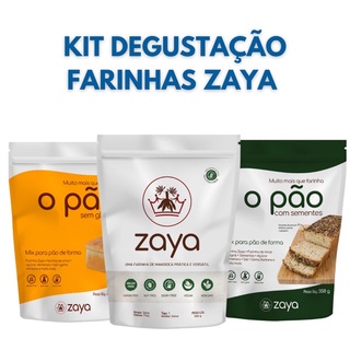 Kit degustação farinhas Zaya