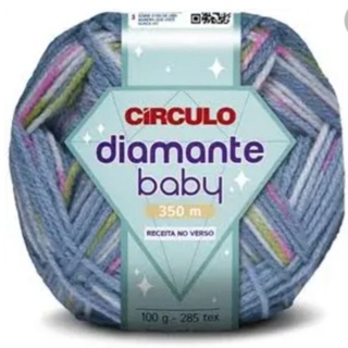 Lã Diamante Baby 100G Circulo - 9740