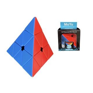 Kit 3 Cubo Mágico 2x2x2+3x3x3+pirâmide Profissional Moyu (4)