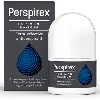 Perspirex for men maximum 20ml antitranspirante combate hiperidrose bromidrose