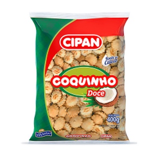 Biscoito Coquinho Cipan 400g