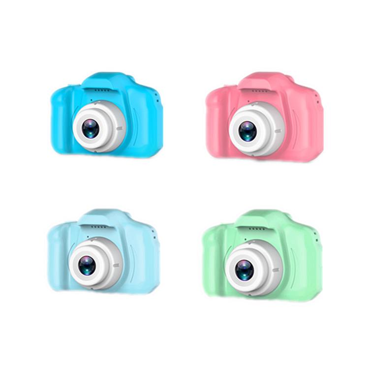 Mini Câmera De Vídeo Digital Crianças Recarregável 8MP Hd Criança Câmeras Filmadora À Prova De Choque (4)