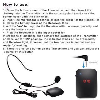 Transmissor Com Microfone Sem Fio FM Headset E De Lapela Para Guia De Professor (9)