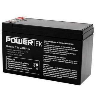 Bateria Nobreak Powertek 12V 7A Flex EN012