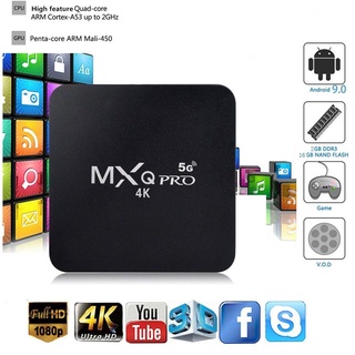 [COD] 16+256g Caixa Smart TV Box & Jogadores Tv 5g Mxq Pro 4k Rk3229 Quad Core Android 7.1/10.1 Jogador 3d Mxqpro
