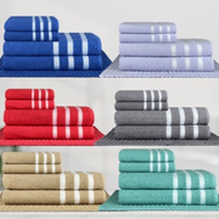 Kit 5 toalhas Tulipa - 2 banho + 2 rosto + 1 piso - Felpudas 100% algodão Promoção