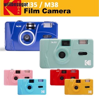 (Willbesugar) Nova - Kodak Vintage Retro M35 35mm Reutilizável Filme Câmera Rosa Verde Amarelo Roxo (Hot)