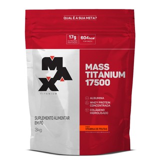 Hipercalórico (Massa) - Mass Titanium 17500 - Max Titanium - 3Kg (4)