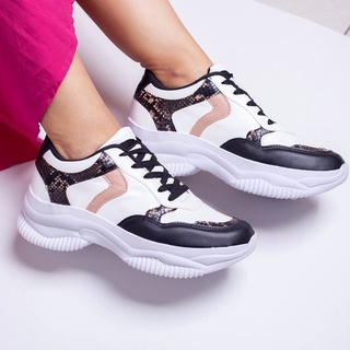 Tênis Sneaker Chunky Colors Plataforma Feminino - 70% Off Black Friday ! (5)