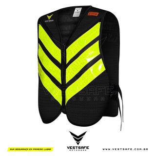 Colete Refletivo Motoboy Mototaxi - Marca VestSafe (Aprovado Inmetro)