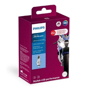 Lâmpada Philips Moto Led Ultinon H4 Hs1 6000k Super Branca