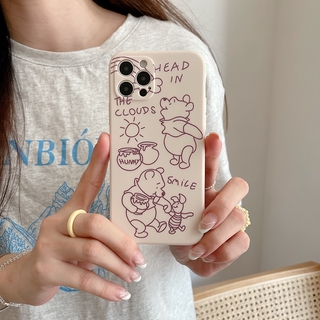 Iphone case Line cartoon character tpu Phone Case For iPhone 11 Pro Max X Xr Xs Max 7 8 Plus Se 2020 12 pro max 12 mini 13 pro max 13 mini (8)