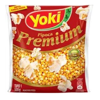 Milho de Pipoca Premium Yoki 500g.