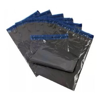 50 Envelope Cinza 26x36 reciclado correios segurança lacre de plástico