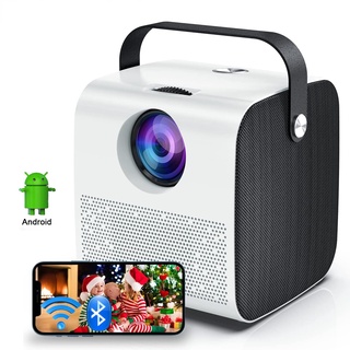 Projetor P52 LED 1280x720 Portátil Home Theater 3600 Lumens Android Full Video HD 1080 P Suporte Bluetooth Alto-Falantes Do Presente Dia Das Crianças Mini (1)