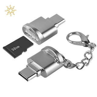 Adaptador De Cartão MicroSD MicroSDXC USB-C Para SD/De Memória Tipo