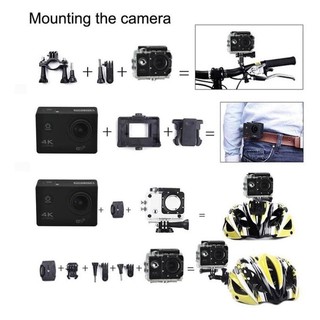 Câmera de Ação 4K Ultra HD Action Cam Tipo Go Pro com Wi-Fi (6)