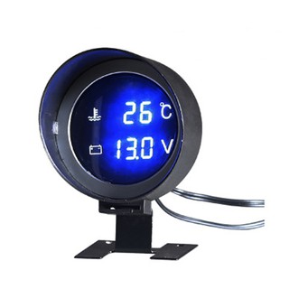 Medidor De Temperatura Da Água Com Lcd Digital Dc 12v / 24v Para Carro (1)