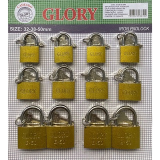 Cadeado com 12 cadeados Glory 32;38;50mm