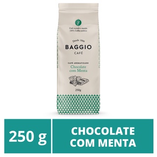 Cafe Em Po Baggio - 1 Pacote - 250g - Chocolate Com Menta