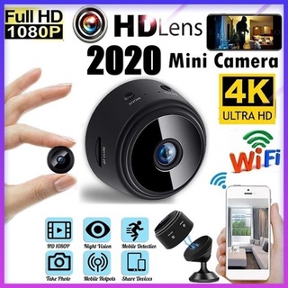 A9 Mini Câmera 4K Full HD 1080P Cam App 150 Graus Ângulo De Visualização Sem Fio WiFi IP Monitor De Rede De Segurança