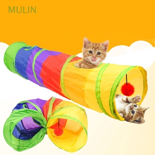 Brinquedo / Túnel De Gato De Coelho Com Gatinho Multicolorido Para Pets / Filhotes / Gatos