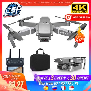 2021 NEW E68 Drone HD wide angle 4K WIFI 1080P FPV Drones video live Recording Quadcopter Height To maintain Drone Camera Toys